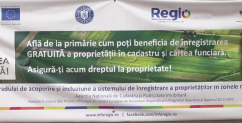 250512- LUCRĂRI DE CADASTRU, GRATUITE PENTRU CETĂȚENI, ÎN 97% DINTRE UAT-URI