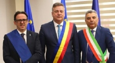 250411- VIZITĂ OFICIALĂ A DELEGAȚIEI DIN PROVINCIA MATERA ȘI COMUNA GRASSANO ÎN JUDEȚUL CĂLĂRAȘI