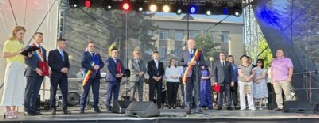 250610- DELEGAȚIE OFICIALĂ DIN JUDEȚUL CĂLĂRAȘI, ROMÂNIA, PREZENTĂ LA ZILELE ORAȘULUI CĂLĂRAȘI DIN REPUBLICA MOLDOVA