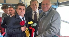 250427- VICEPREȘEDINTELE CONSILIULUI JUDEȚEAN CĂLĂRAȘI ȘI PRIMARUL DIN JEGĂLIA, PREZENȚI LA DEMARAREA LUCRĂRILOR "PODULUI DE FLOR